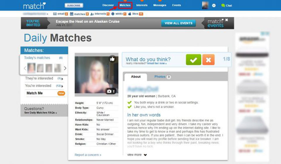 Is It Possible To Delete Already Saved Information On Match.com?