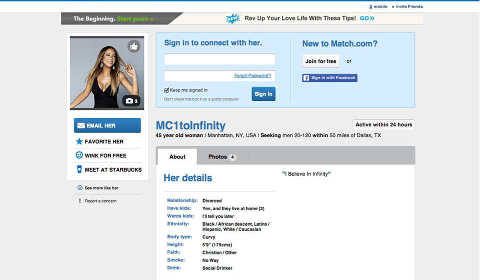 Is Match.com A Hook-up App?
