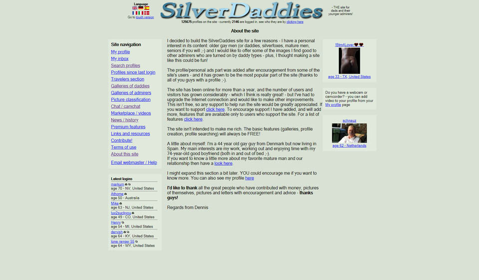 Which browsers support Silverdaddies?