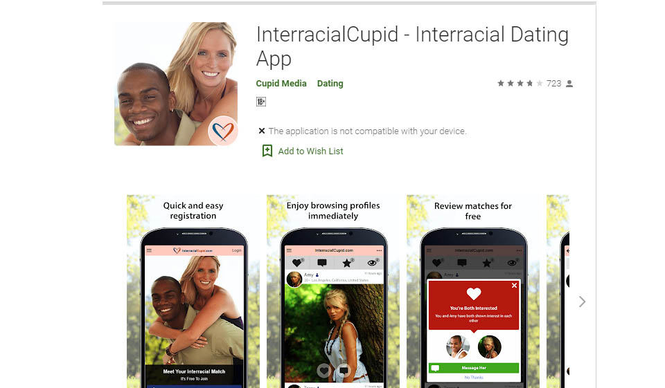 How can I filter who can message me on Interracial Cupid?