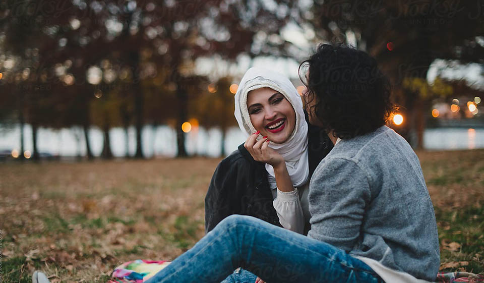 Einzelne muslimische alternative Standorte