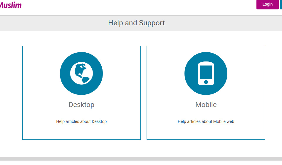 Single Muslim Interface