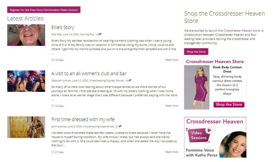 Is Crossdresser Heaven Really Safe