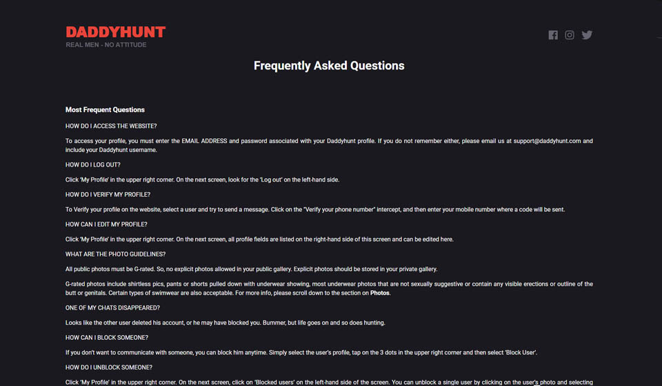 Competitors of Daddyhunt