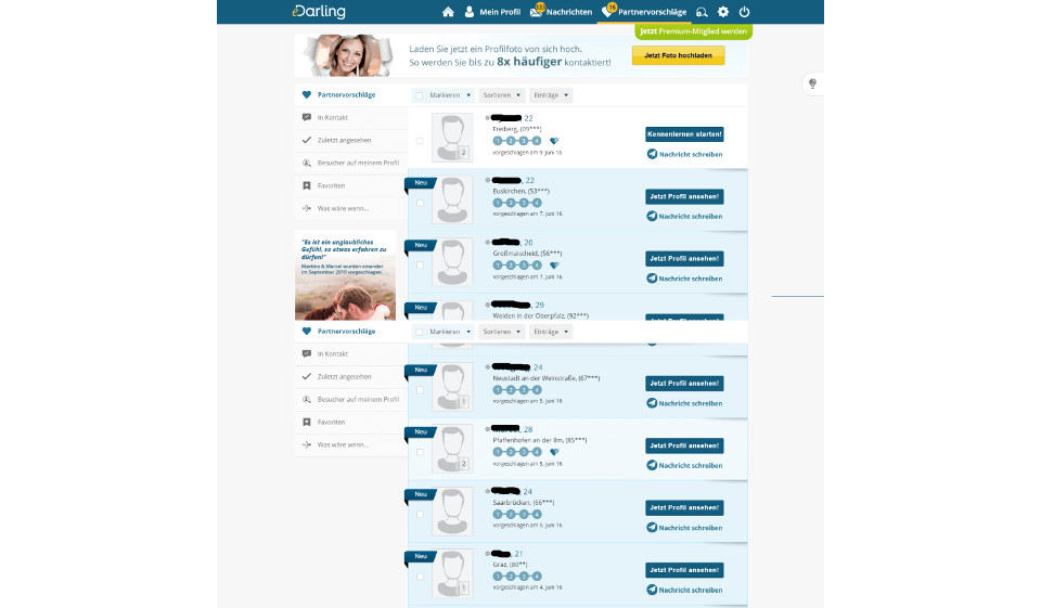 Funkcje specjalne eDarling