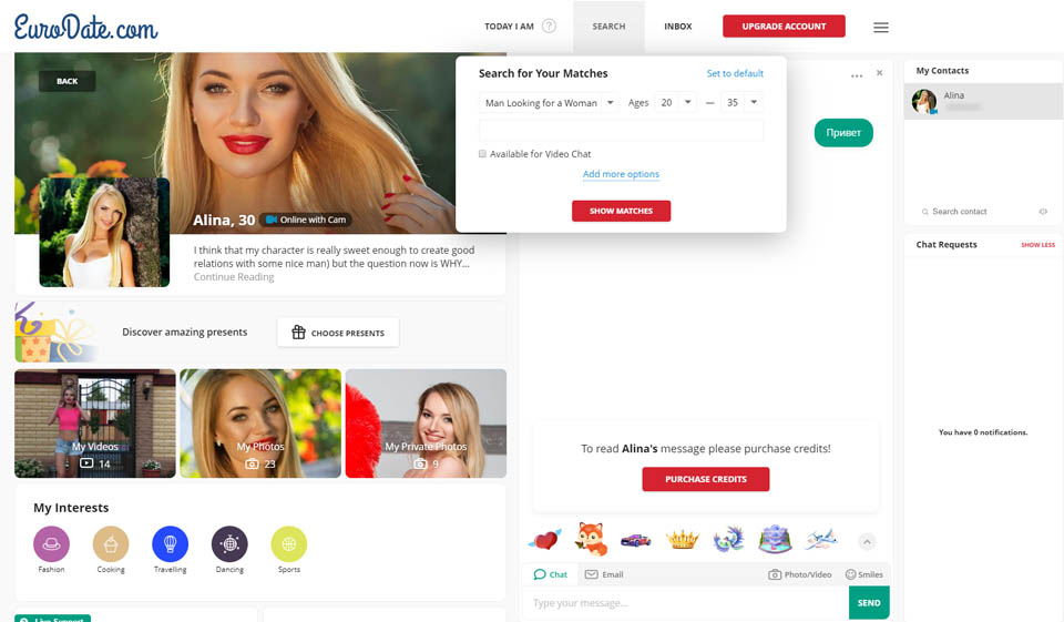 Can Anyone Delete The Information On Eurodate Profiles?