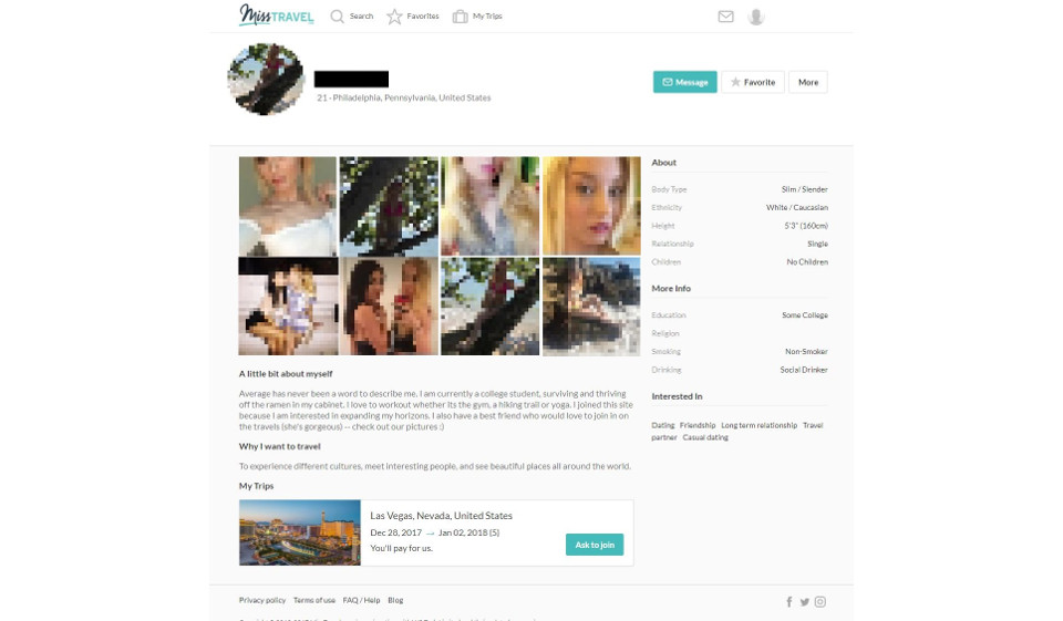 How Can I Filter Who Can Message Me On Miss Travel?