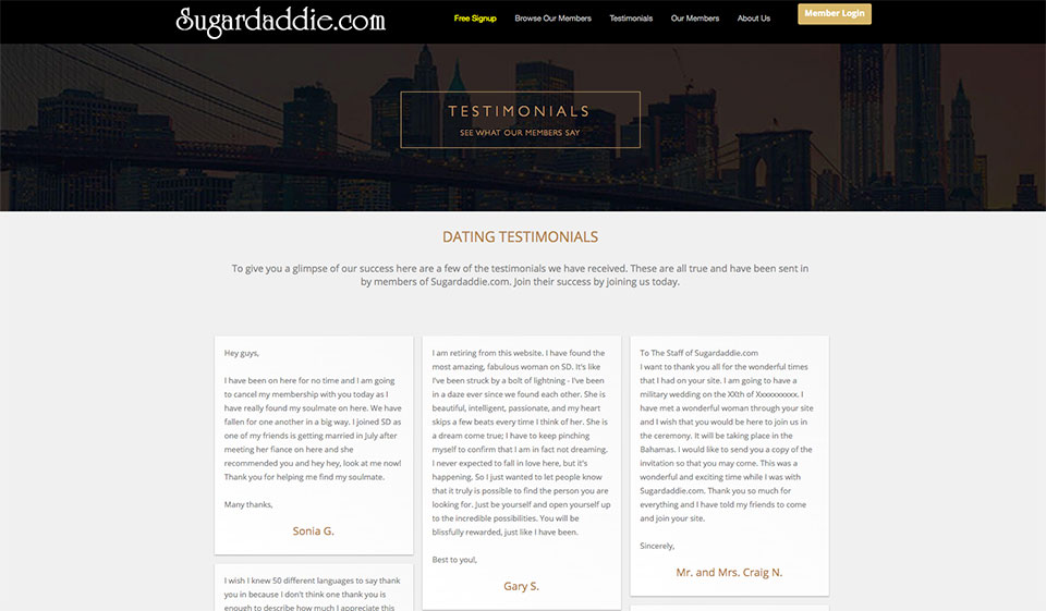 SugarDaddie Reputation