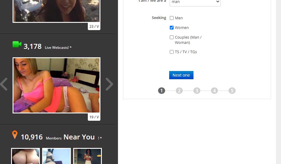 È consentito registrarsi tramite Facebook?