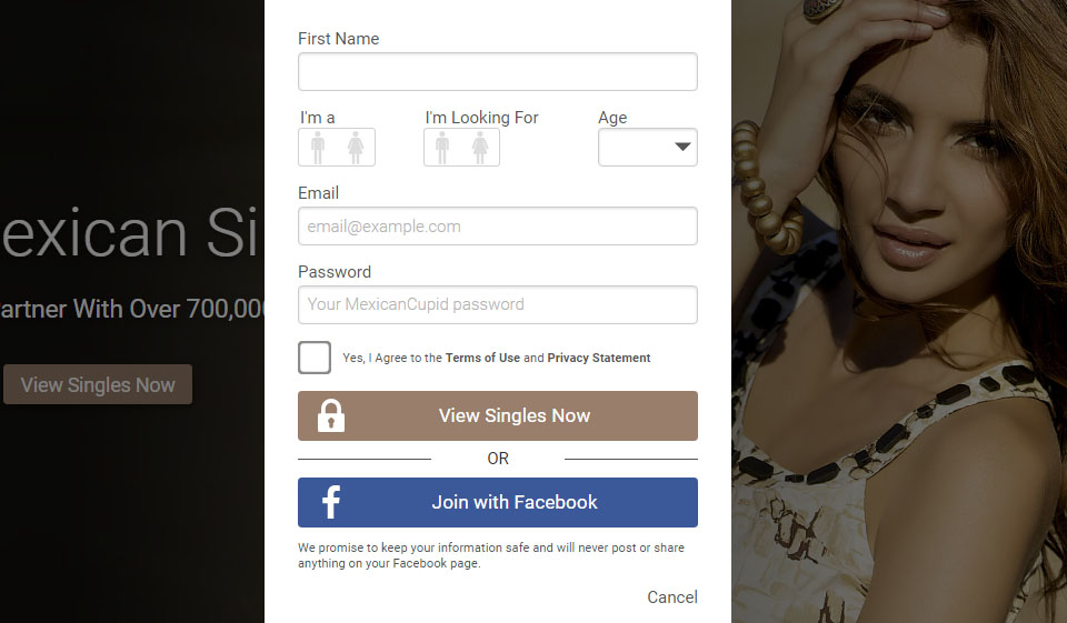 Meksikansk Cupid anmeldelse: Flott datingside?