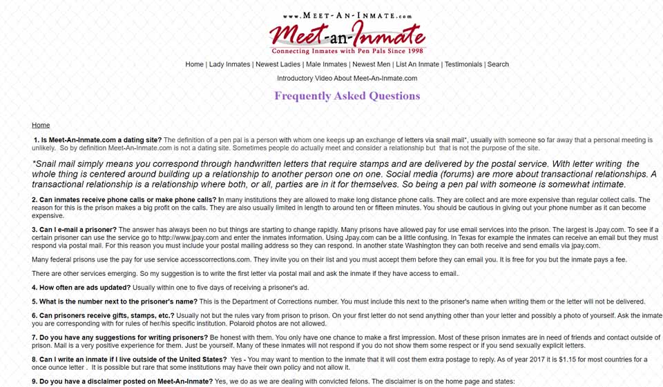 An wen kann ich mich wenden, wenn ich Bedenken hinsichtlich meiner Privatsphäre habe, wenn ich einen Insassen treffe?