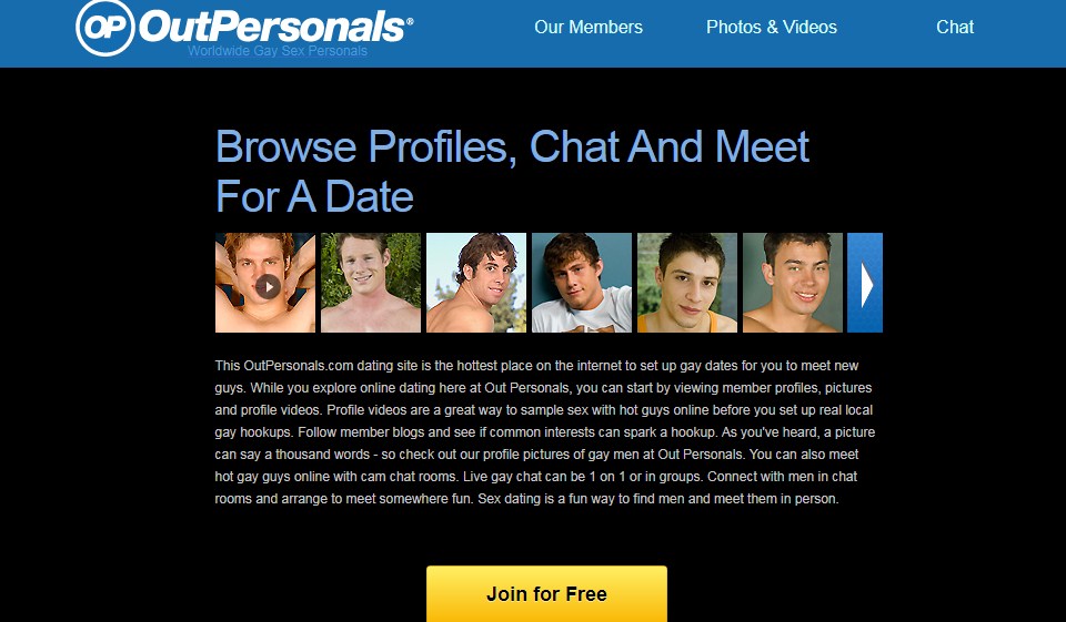 What's The Minimum Age To Create An Account On Outpersonals?