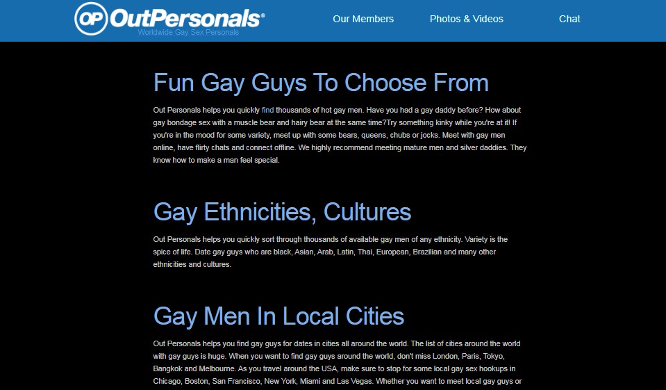 Can You Delete Your Outpersonals Account?