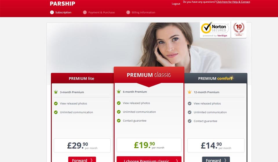 Preis der Mitgliedschaft und andere Zahlungsmethode