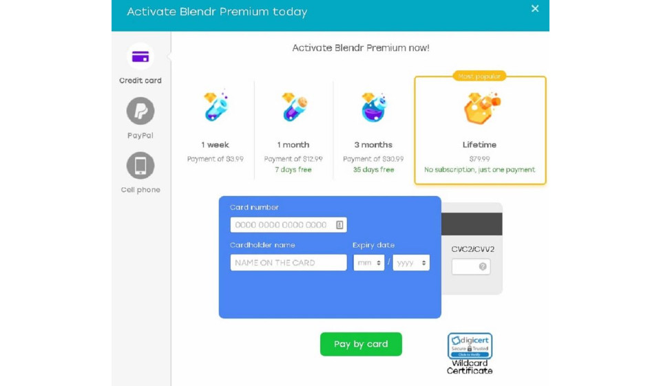 Blendr Membership Price And Other Payment Methods
