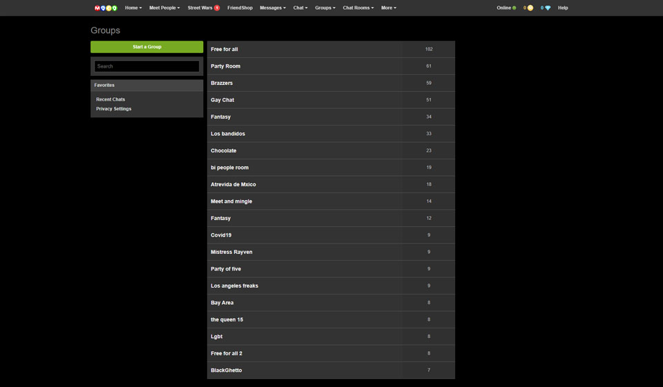 Mocospace Registration Process