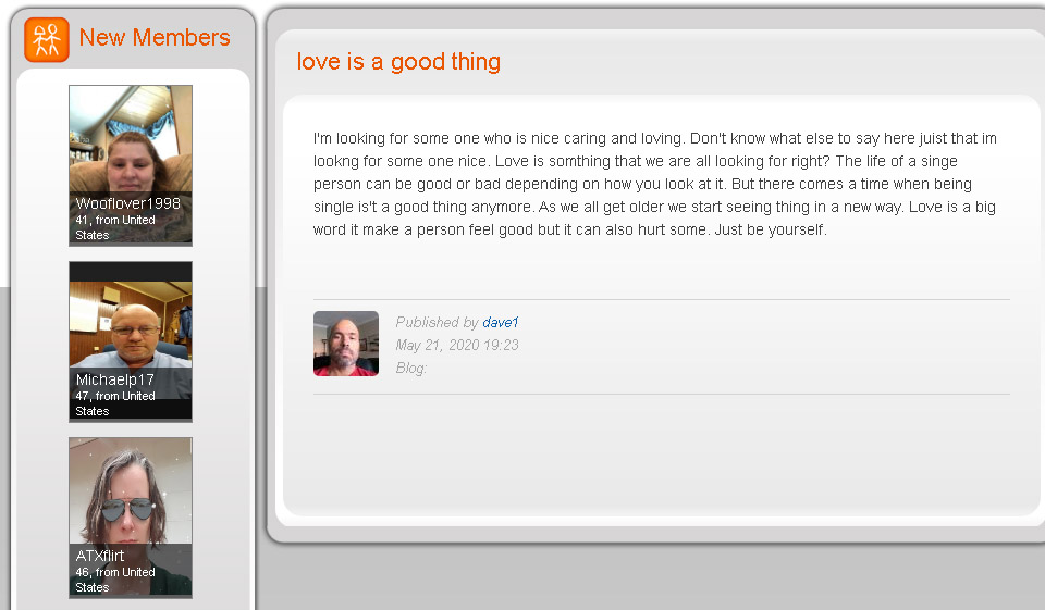 Qualité d'audience Dating4disabled