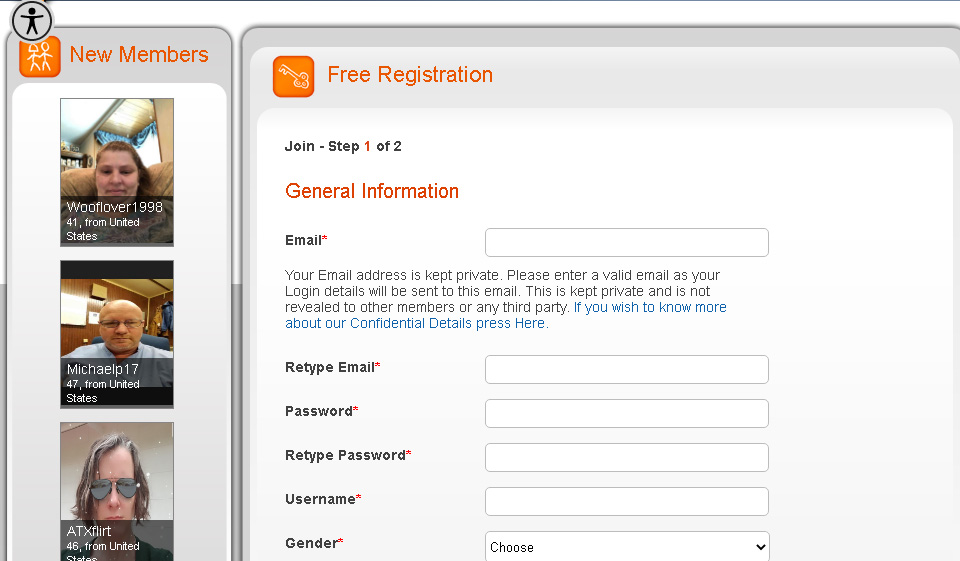 Application mobile et site Web Dating4disabled