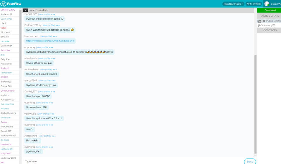 Aplikacja i strona internetowa Faceflow Mobile