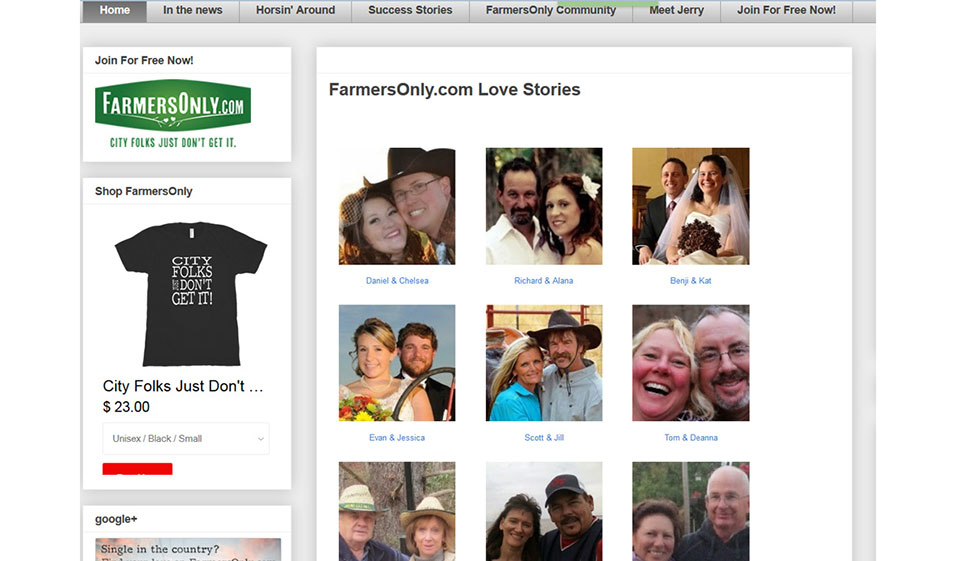 FarmersOnly Mobile App and Website