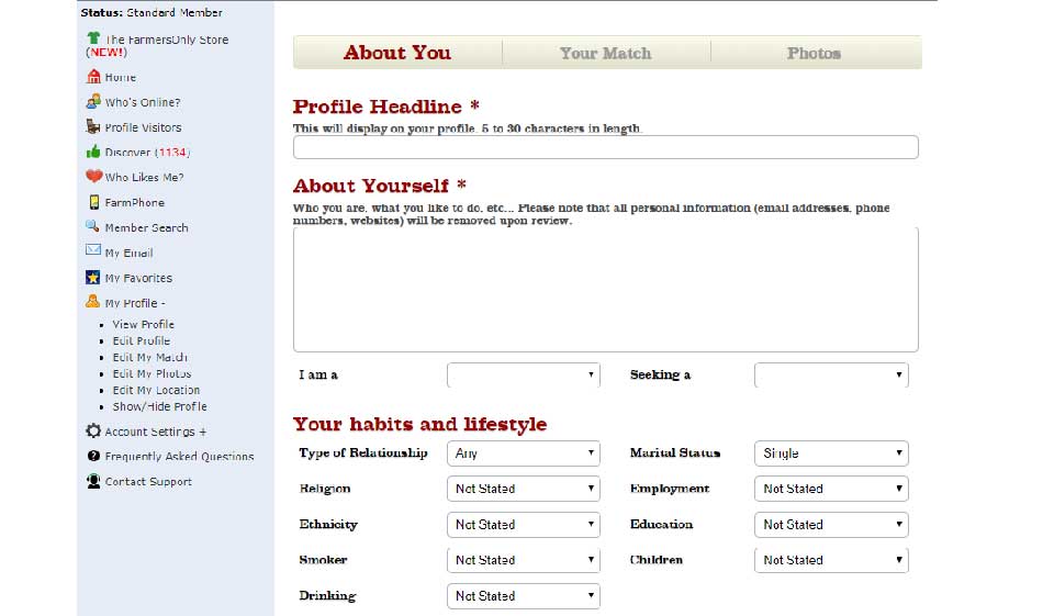 FarmersOnly Membership Price and Other Payment Methods
