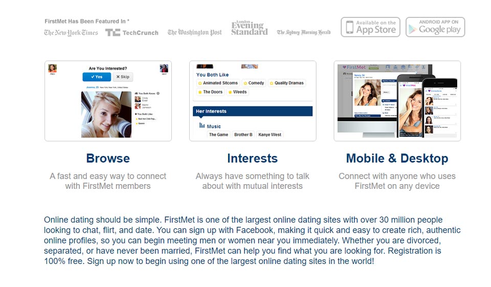 ¿Cómo puedo comunicarme con los usuarios de FirstMet?