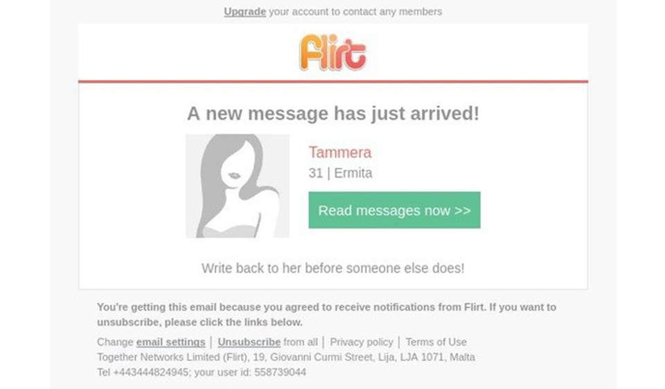 Flirt Mobile app and Website