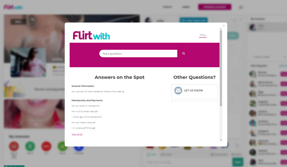 FlirtWith Profile Set-Up