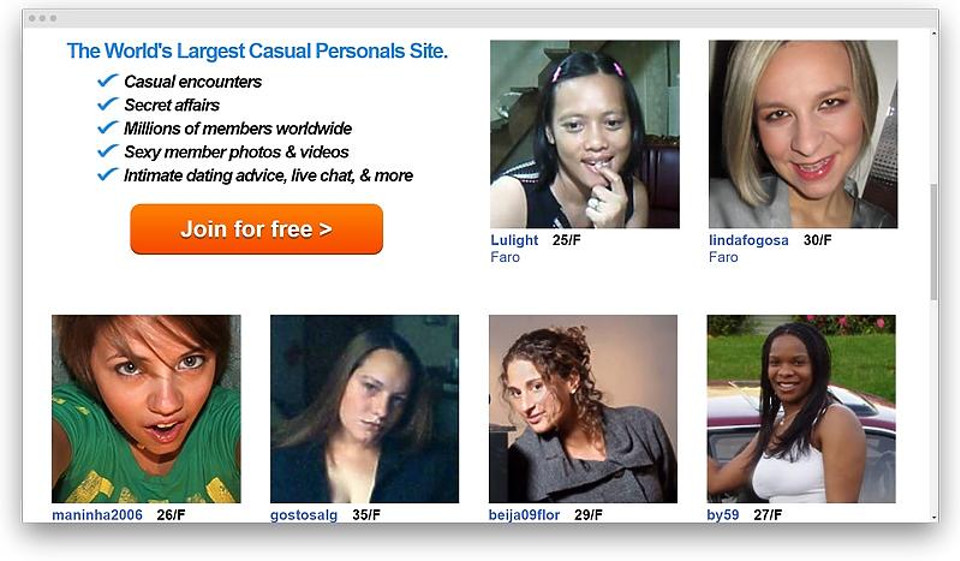 Alternative sites like FriendFinder-X