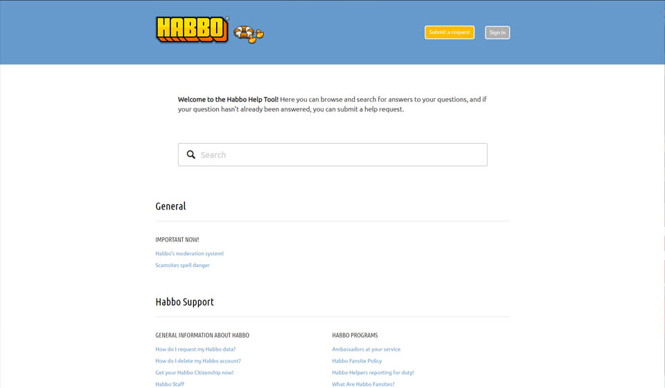 Habbo Member search