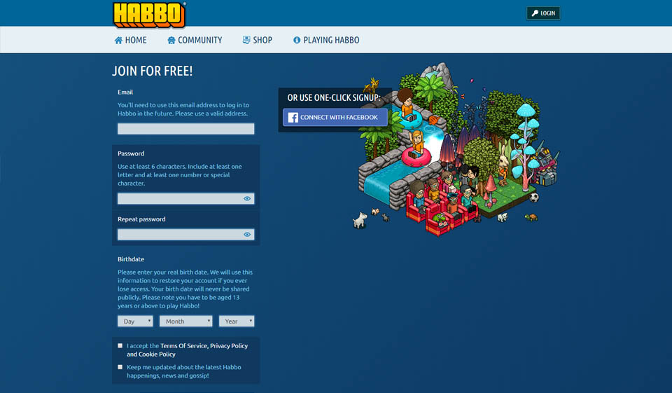 Habbo Special Features