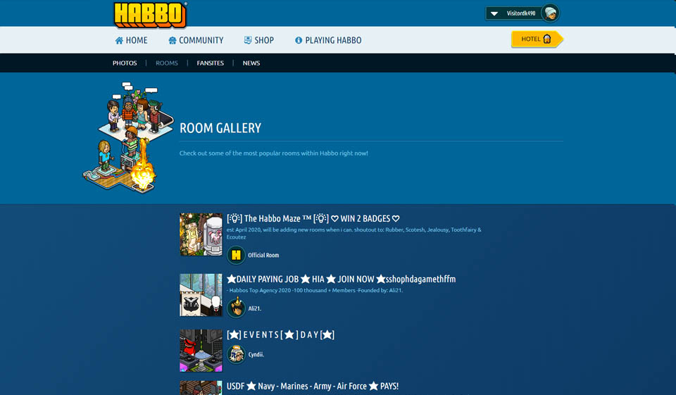 Habbo Membership Price and other Payment Method