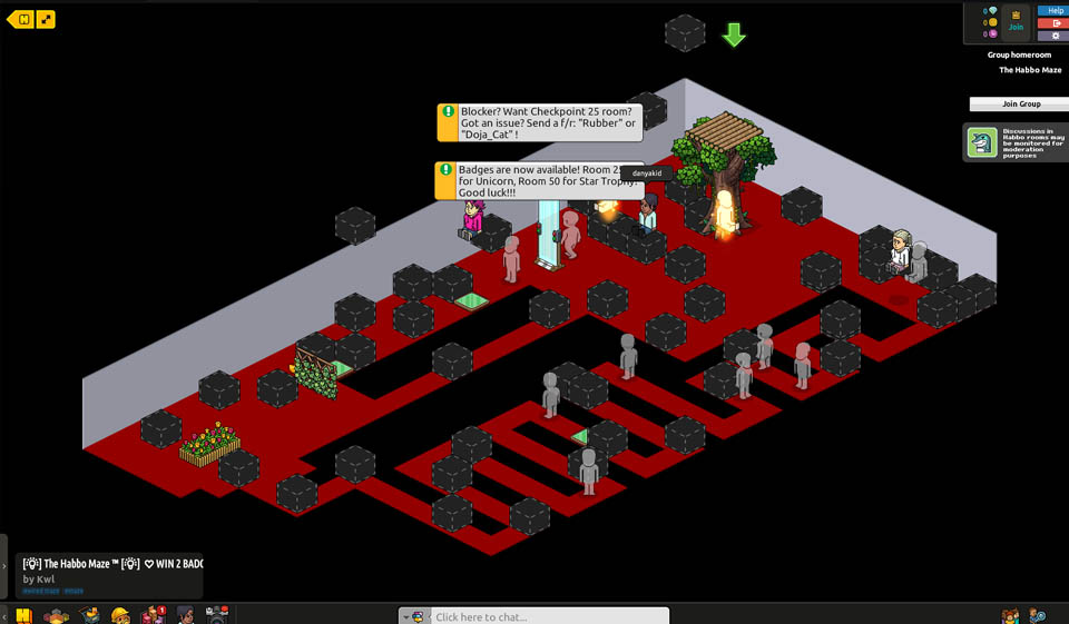 Habbo Alternative sites like Habbo