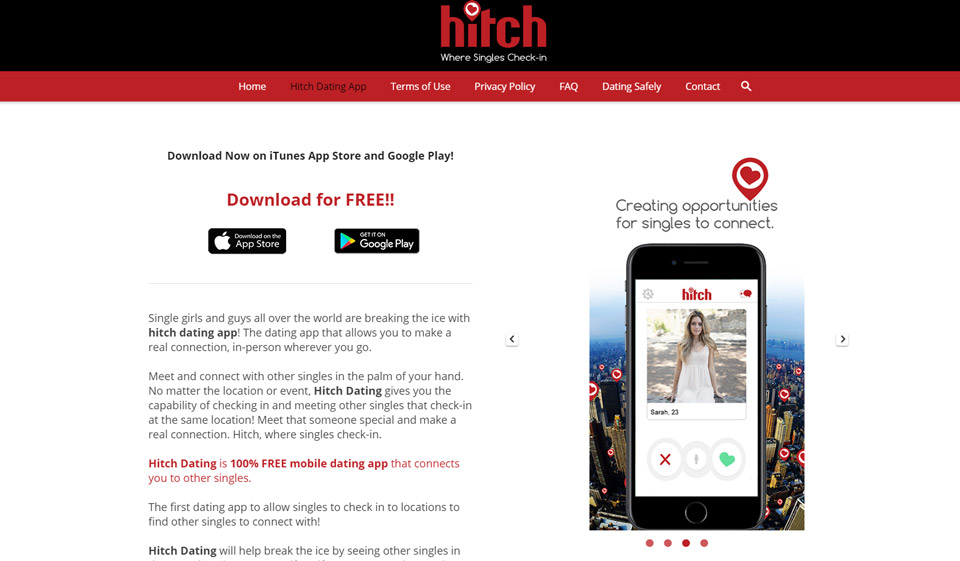 Hitch Alternative sites