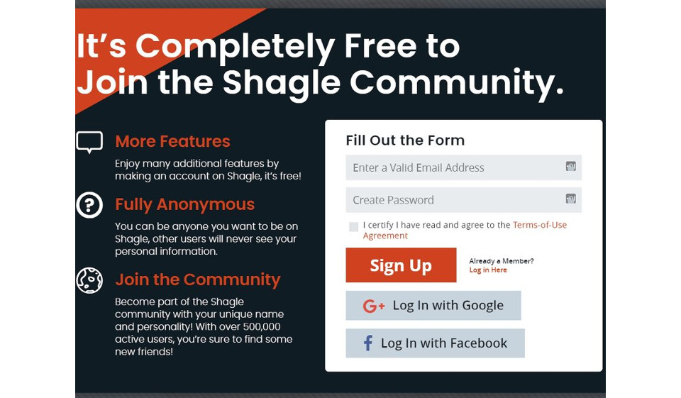 Wie viele Sprachen unterstützt Shagle?