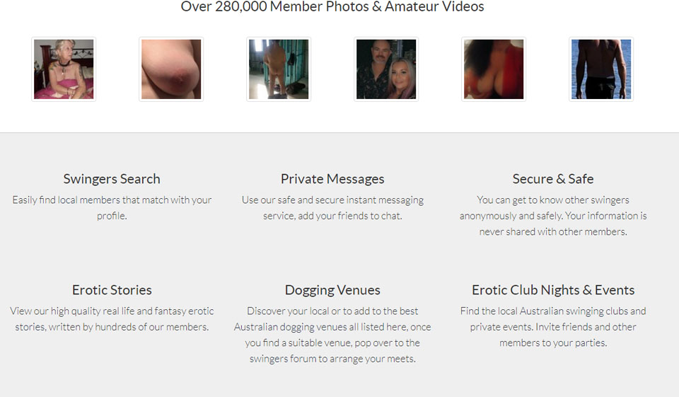 Swingers Heaven Kostenlose Mitgliedschaftsfunktionen