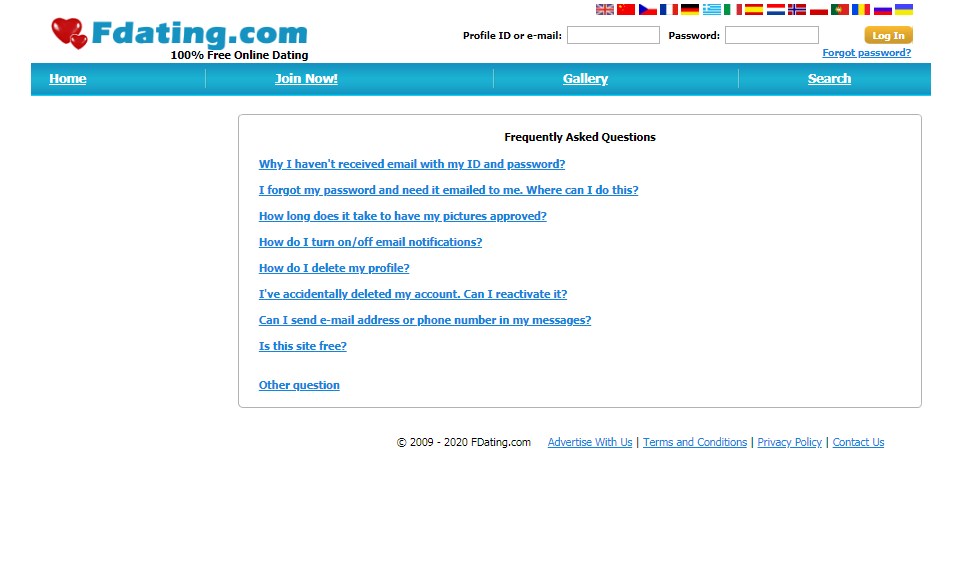 Le chat di FDating sono crittografate?