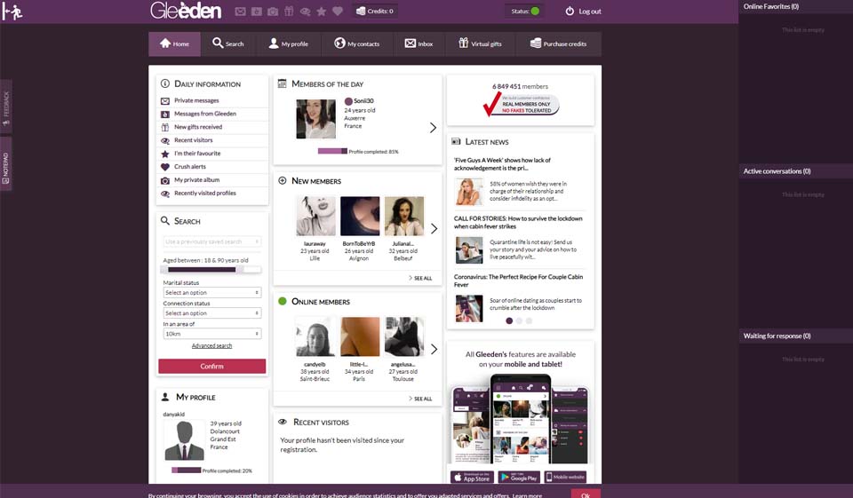 Exclusive Features of Gleeden