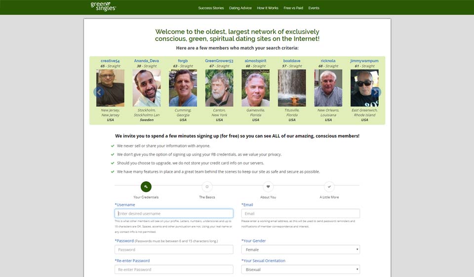 Founder of Greensingles?