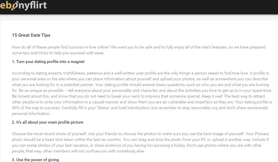 Kannst du sehen, ob dich jemand auf Ebonyflirt mag, wenn du ein freies Mitglied bist?