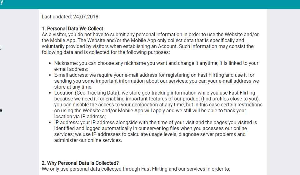 Fastflirting support
