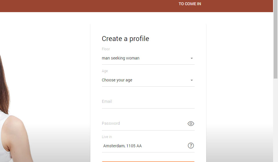Proces rejestracji Loveaholics
