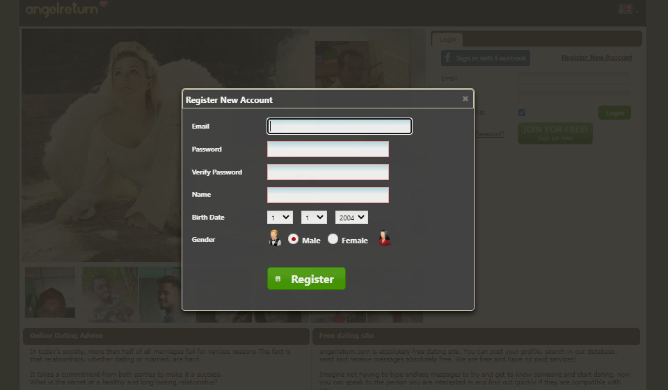 How Can You Sign up on the Site?
