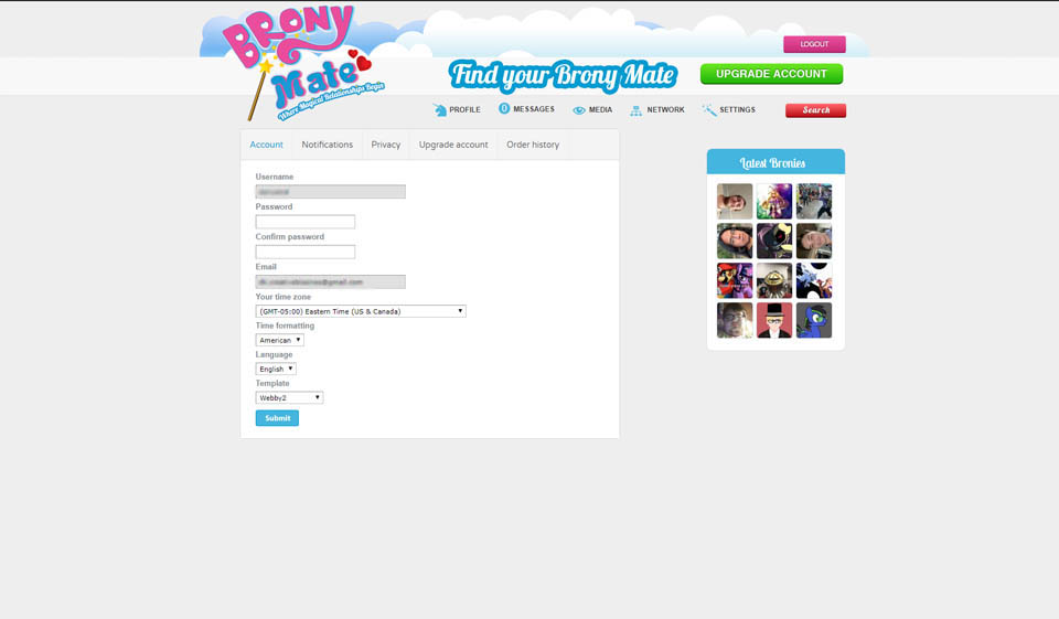 How to sign-up on the website?