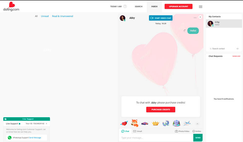 Alternative sites like dating.com