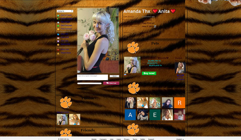 Hi5 Mobile app and Website