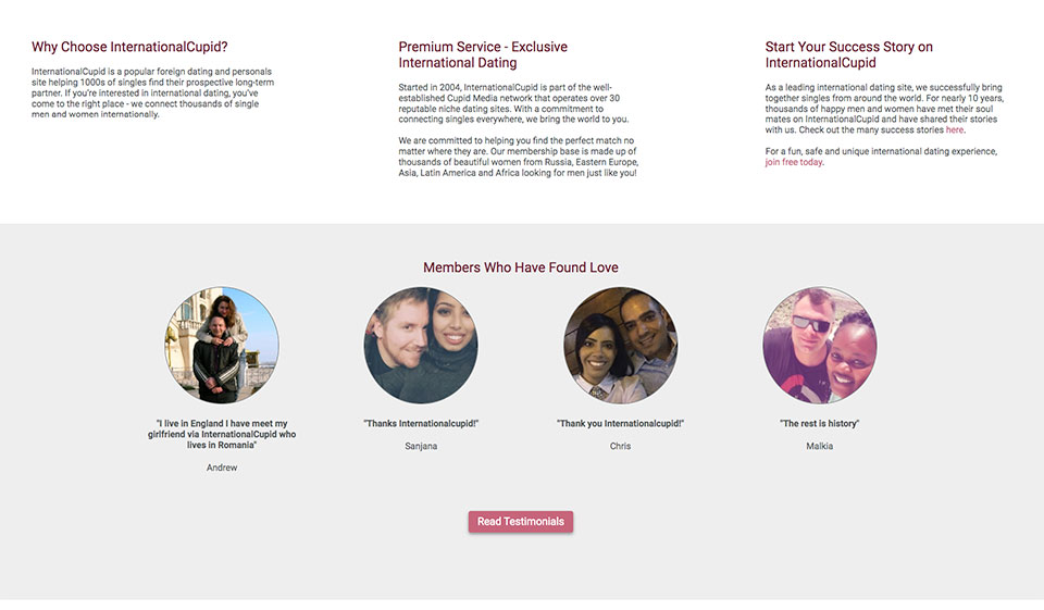 Does the Support to InternationalCupid Get Renewed Every Month?