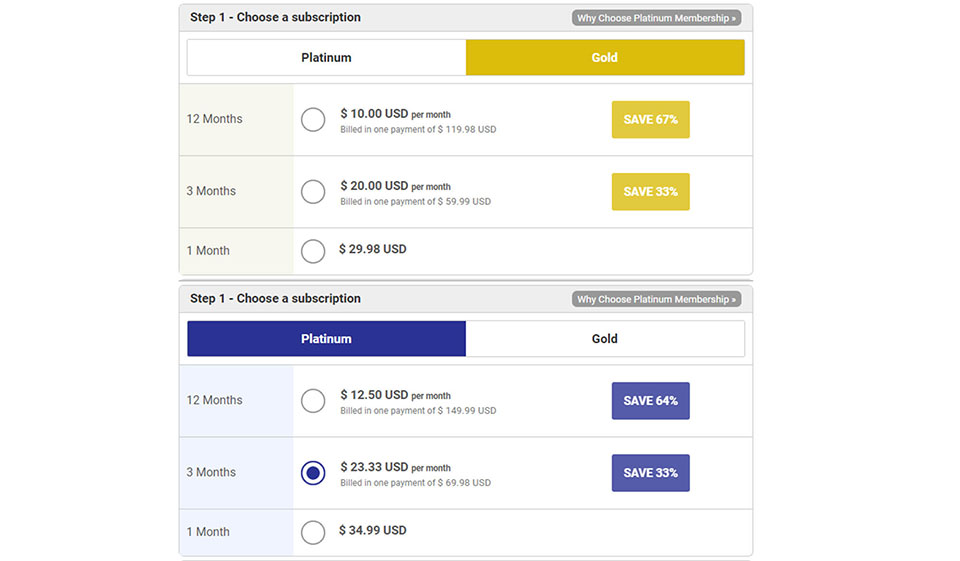 Japan Cupid Price i inne opcje płatności