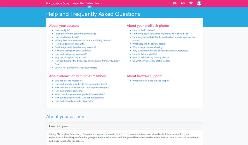 Alternative Sites Like MyLadyboyDate