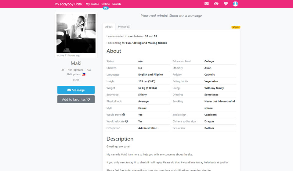 Can I Delete The Information That Has Already Been Submitted To MyLadyboyDate?